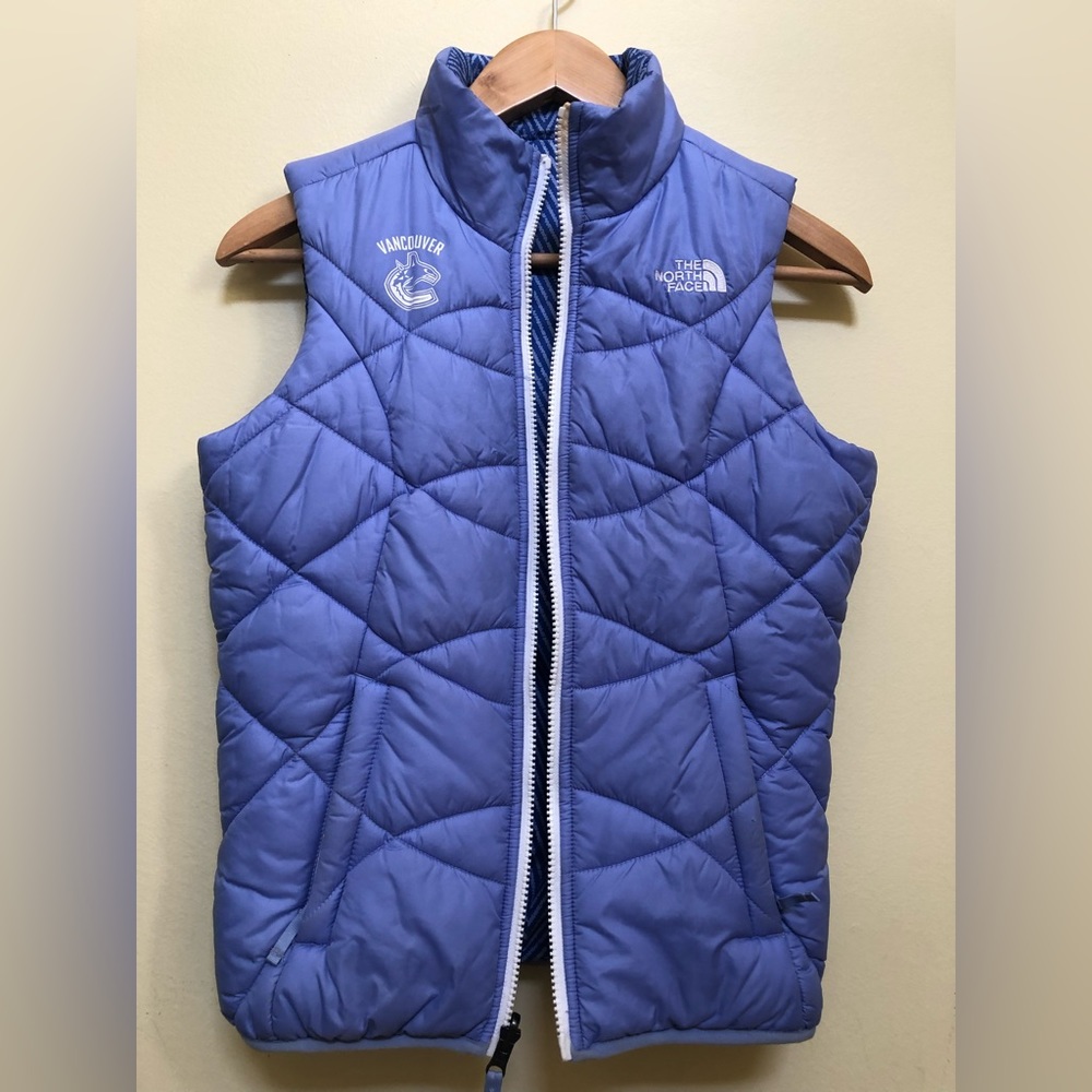 The North Face reversible down vest